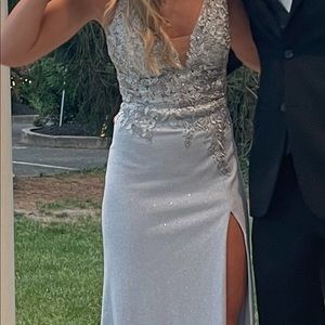 Selling gorgeous light blue prom dress size xs